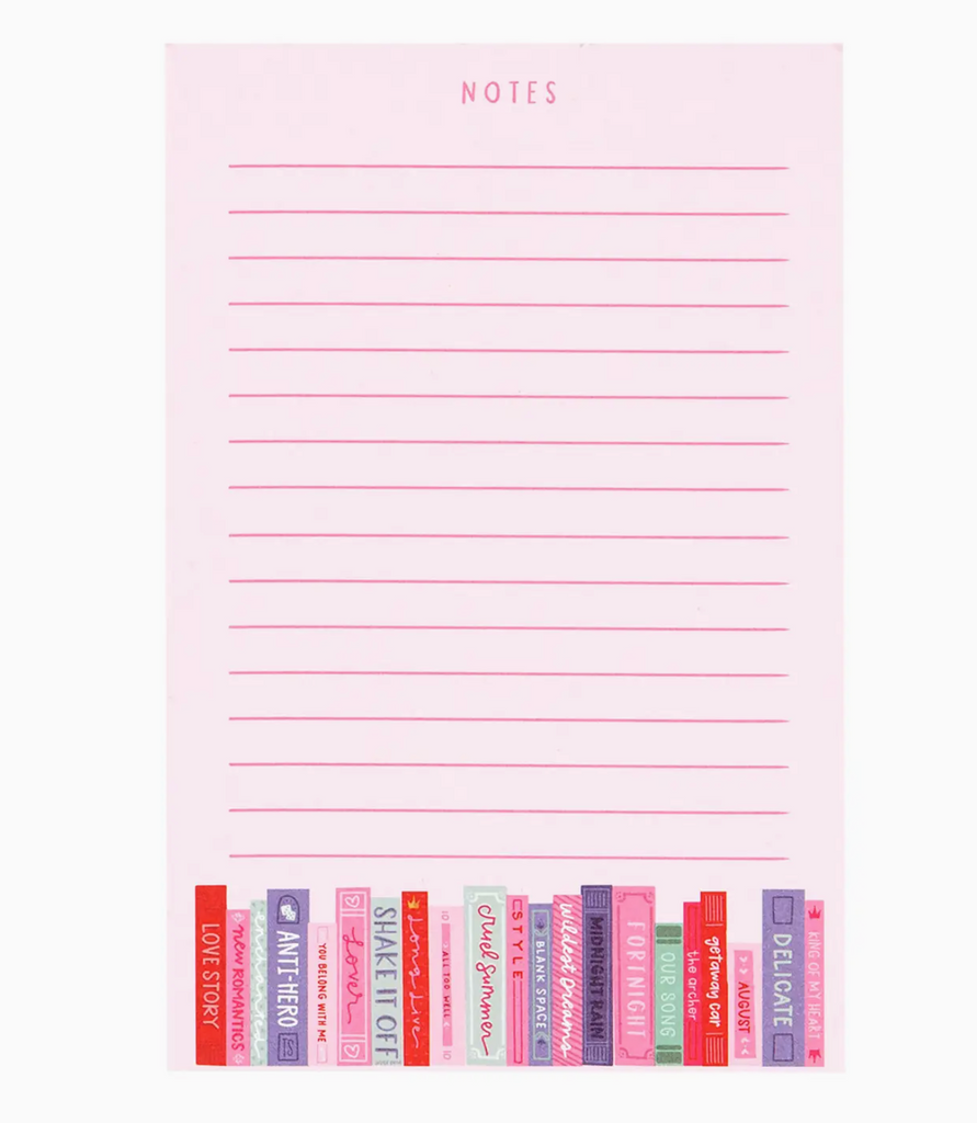 ERAS BOOK TOUR STACK NOTEPAD