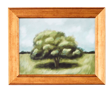 TREE FRAMED ART