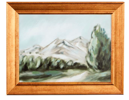 MOUNTAIN FRAMED ART