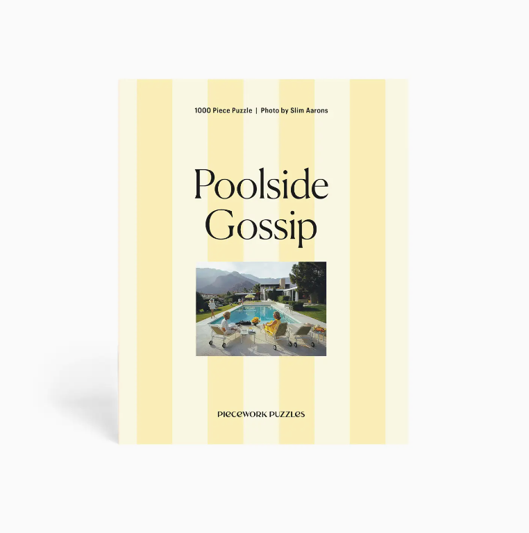 POOLSIDE GOSSIP 1000 PIECE PUZZLE