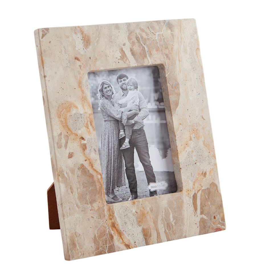 SMALL TAN MARBLE FRAME - IN STORE PICK UP ONLY! – La Bella Maison