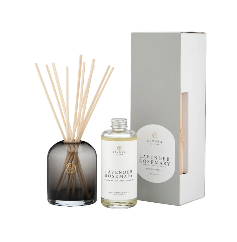 LINNEA LAVENDER ROSEMARY REED DIFFUSER KIT