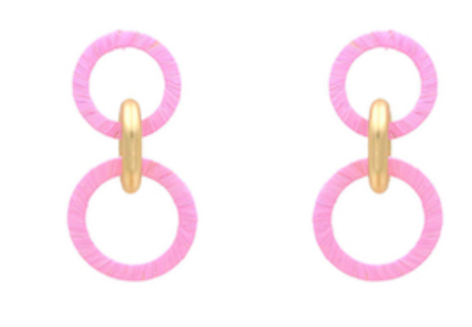 POSEY PINK EARRINGS