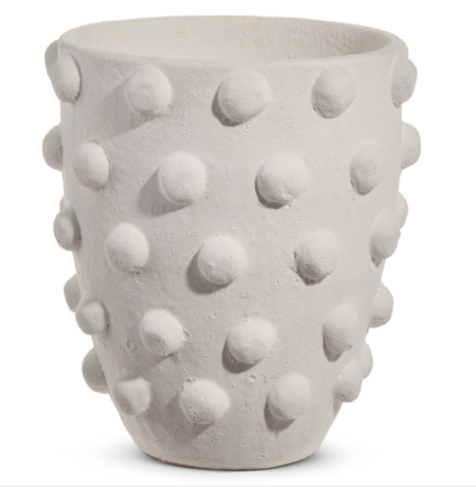 LARGE HOBNAIL TEXTURED PLANTER - IN STORE PICK UP ONLY!