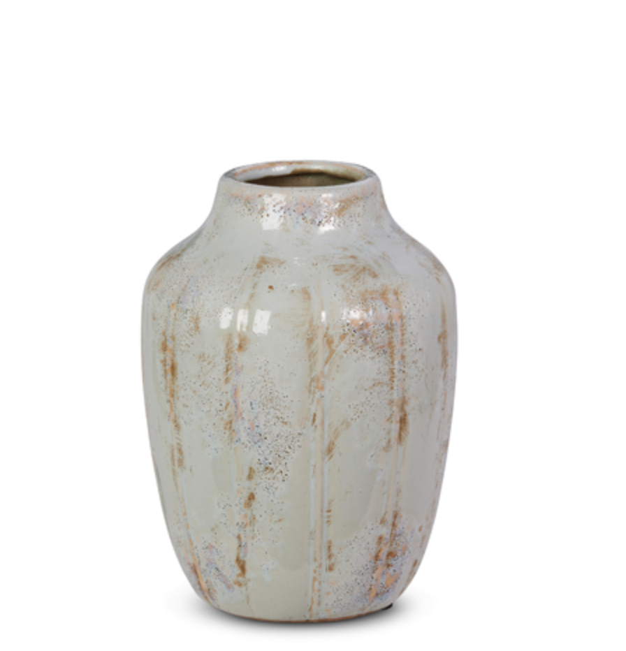 WHITEWASH VASE - IN STORE PICK UP ONLY!