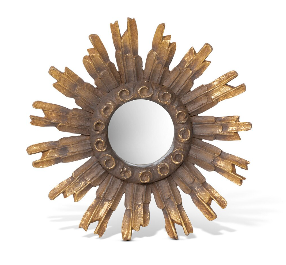 CORSICA SUNBURST MIRROR - IN STORE PICK UP ONLY!