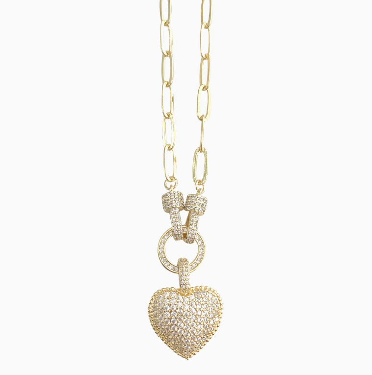 EMMIE HEART PENDANT NECKLACE