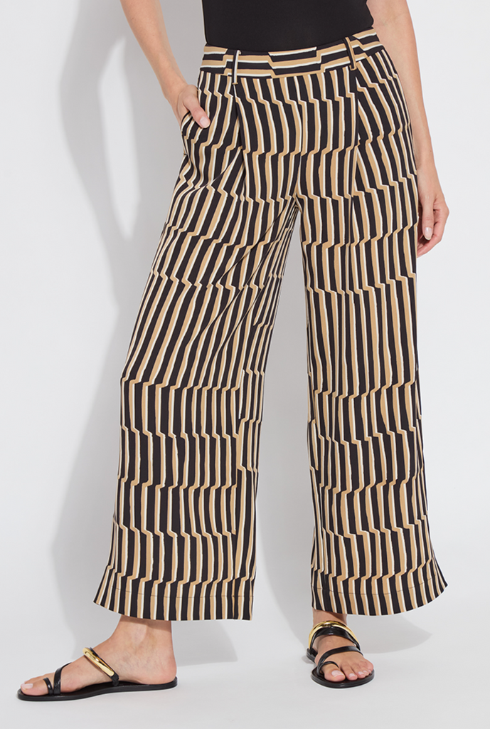 LYSSE' SANTANA PLEATED TROUSER