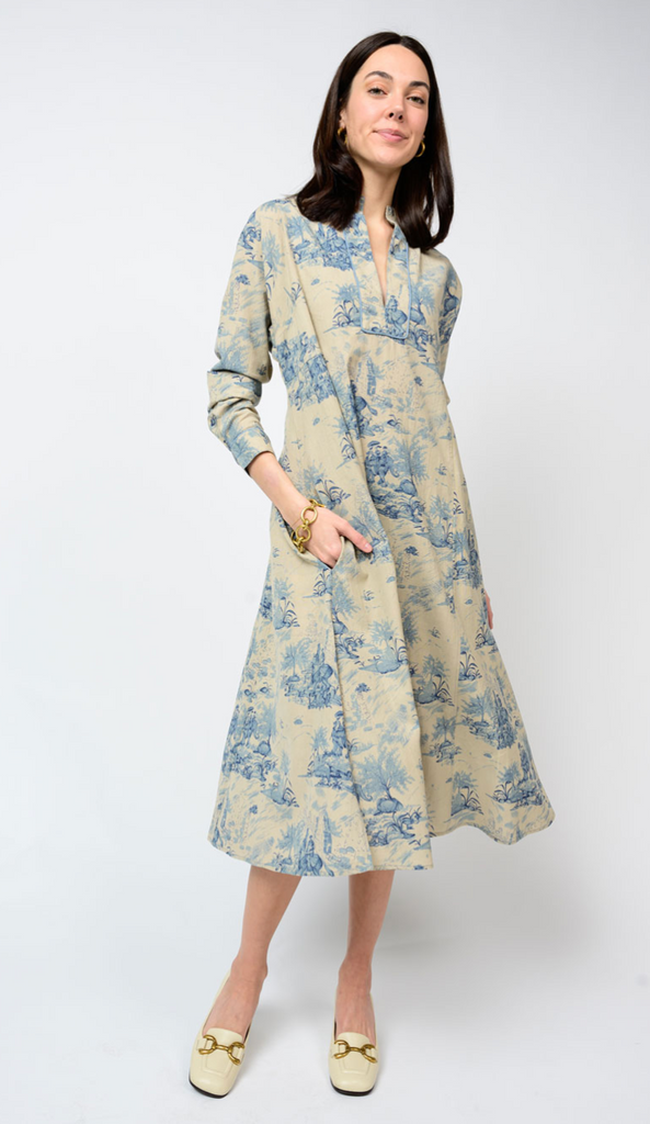 TOILE MIDI DRESS