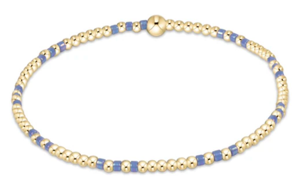 E NEWTON HOPE JOY PATTERN 2 MM BEAD BRACELET