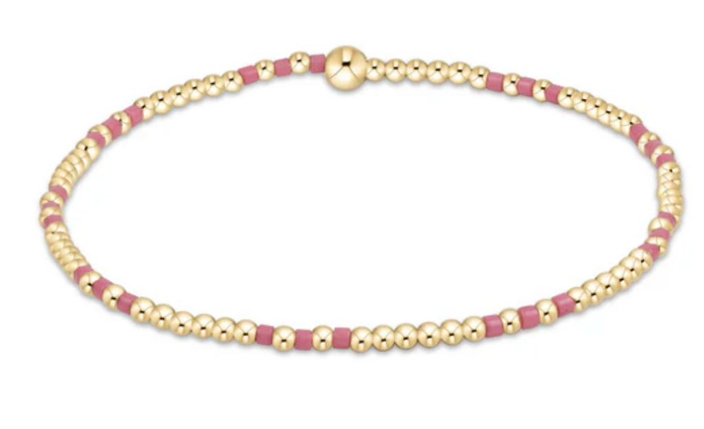 E NEWTON HOPE JOY PATTERN 2 MM BEAD BRACELET