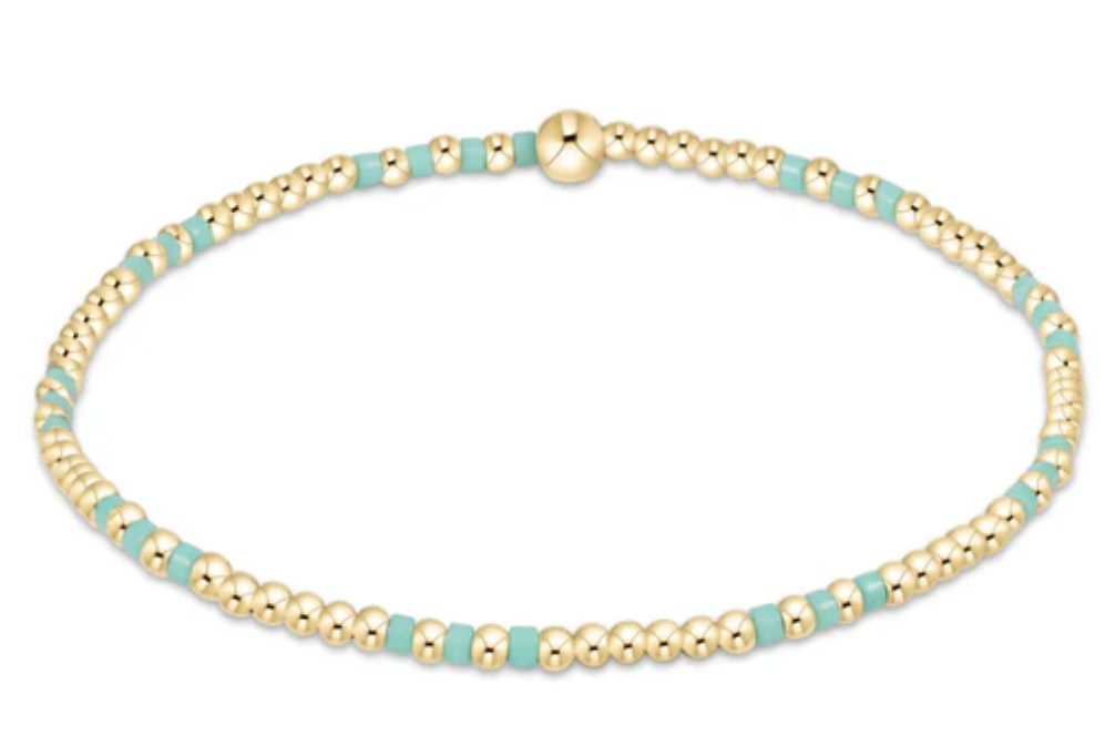 E NEWTON HOPE JOY PATTERN 2 MM BEAD BRACELET