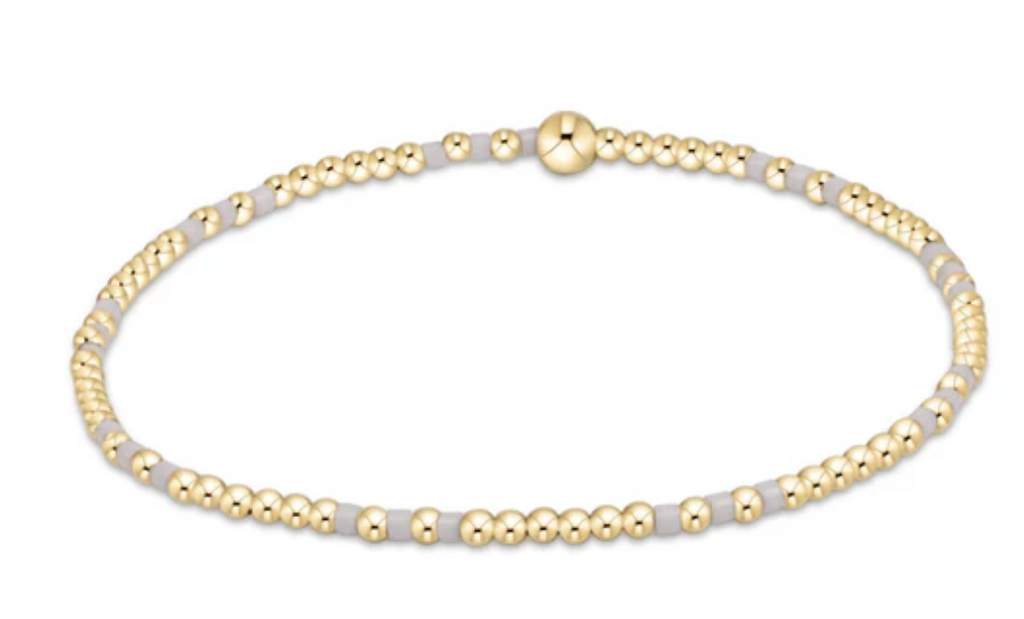 E NEWTON HOPE JOY PATTERN 2 MM BEAD BRACELET