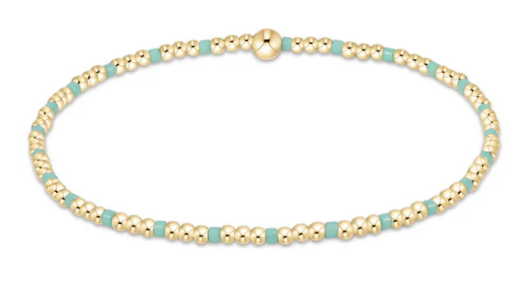 E NEWTON HOPE SINCERITY PATTERN 2 MM BEAD BRACELET