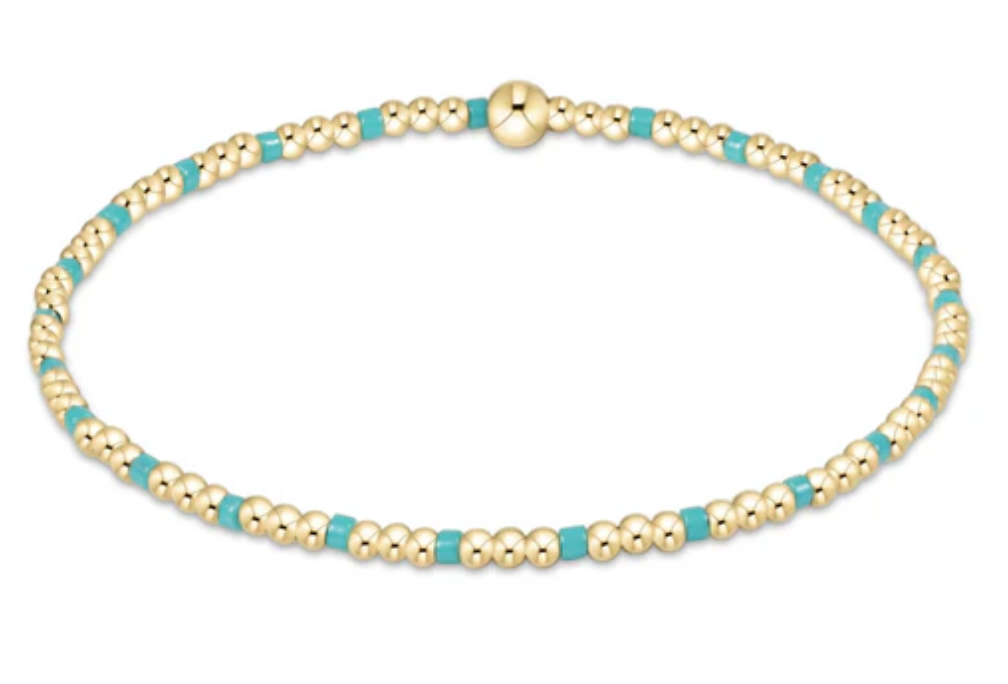 E NEWTON HOPE SINCERITY PATTERN 2 MM BEAD BRACELET
