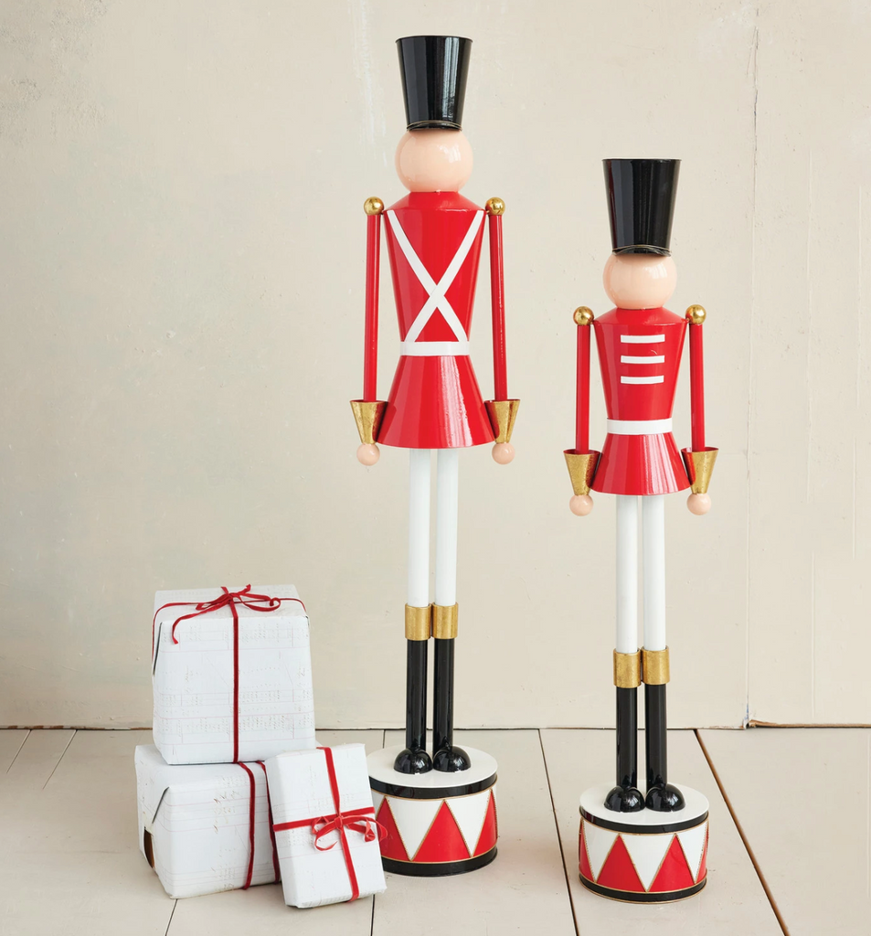 METAL SOLDIER ON DRUM - 2 SIZES - IN STORE PICK UP ONLY!
