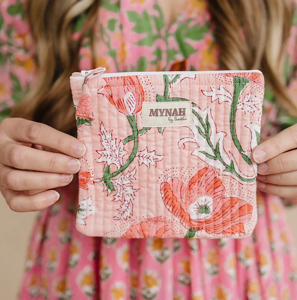 QUILTED COIN PURSE - ASSORTED COLORS