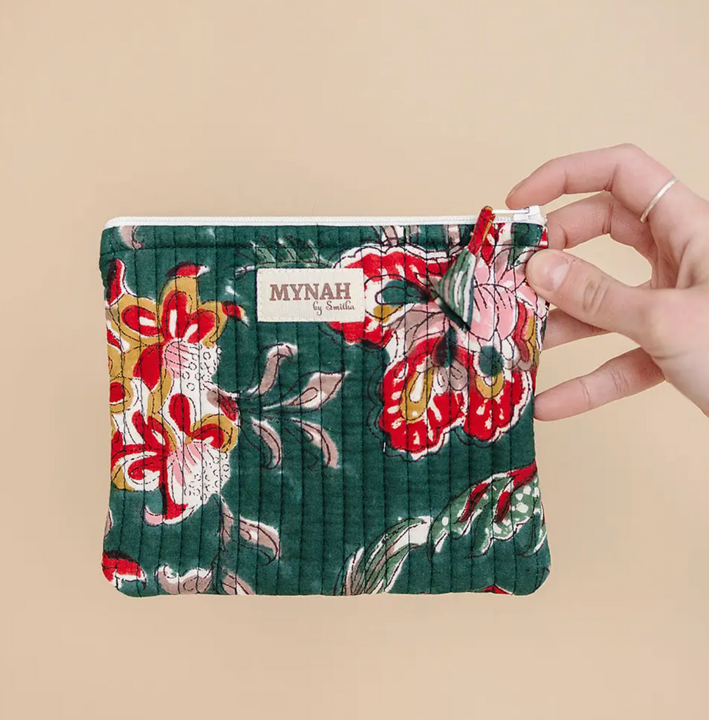 QUILTED COIN PURSE - ASSORTED COLORS