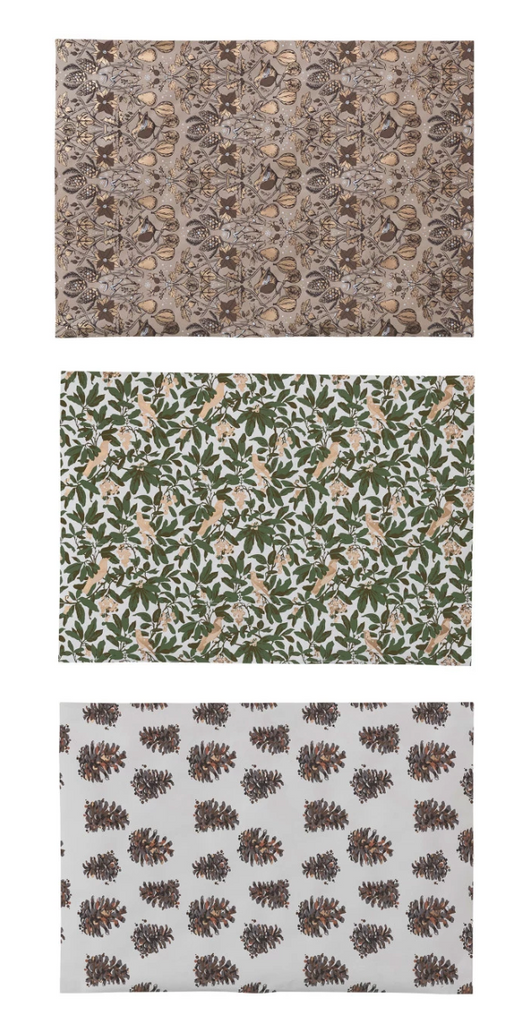 WRAPPING PAPER SHEETS - FALL STYLES