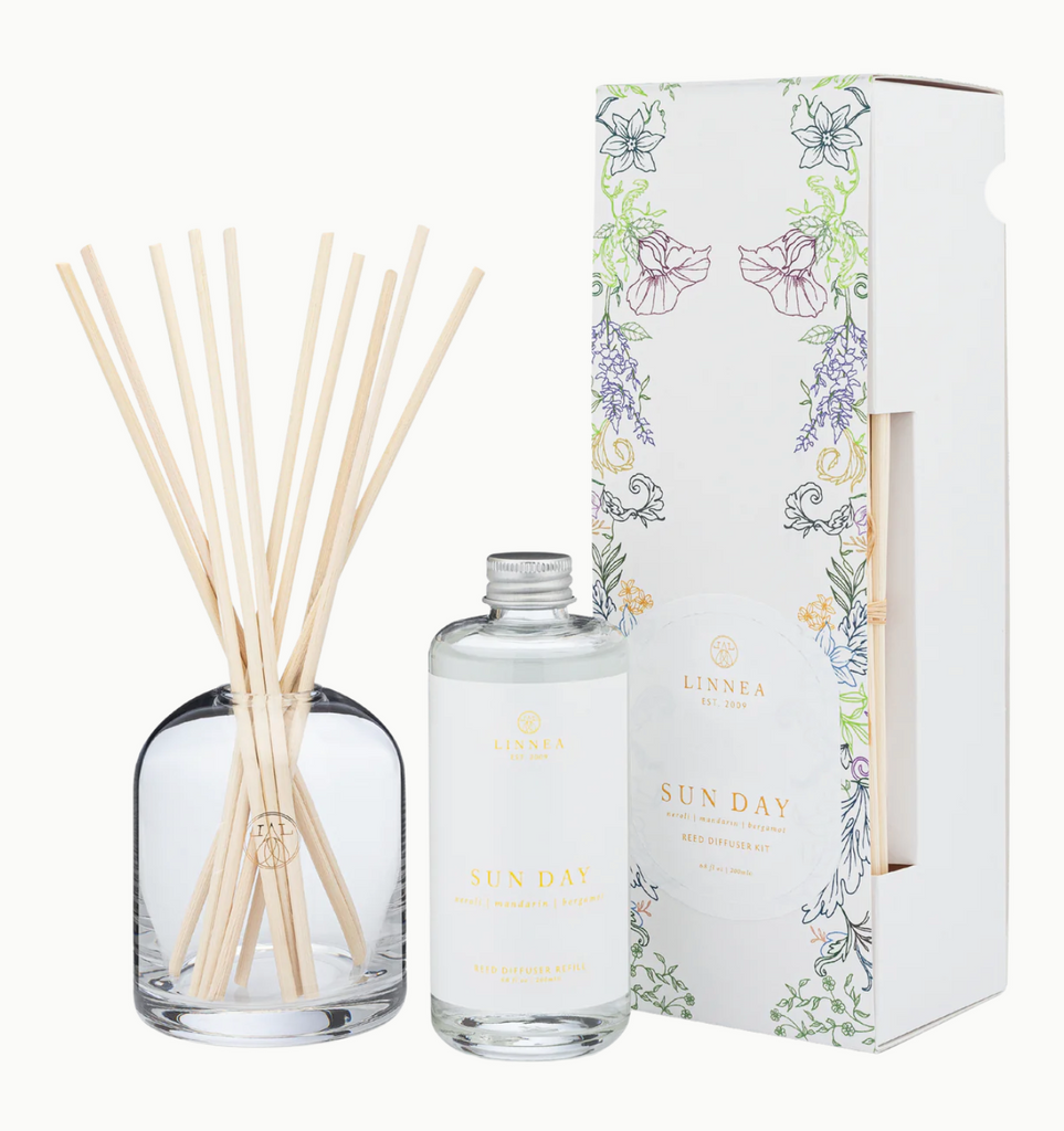 LINNEA SUN DAY REED DIFFUSER KIT