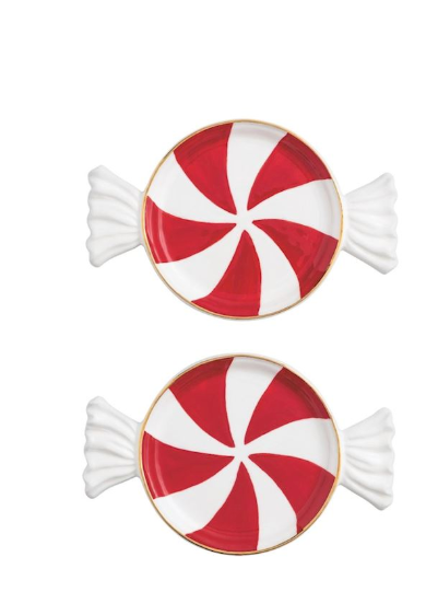 CANDY TIDBIT PLATE - 3 COLORS