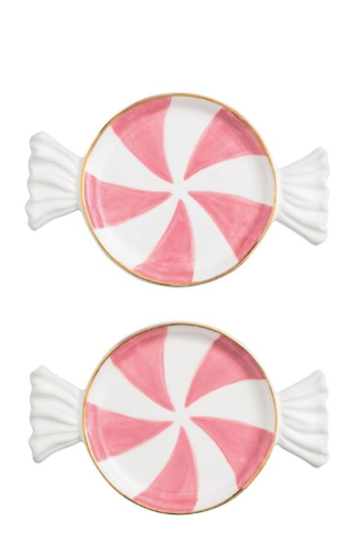 CANDY TIDBIT PLATE - 3 COLORS
