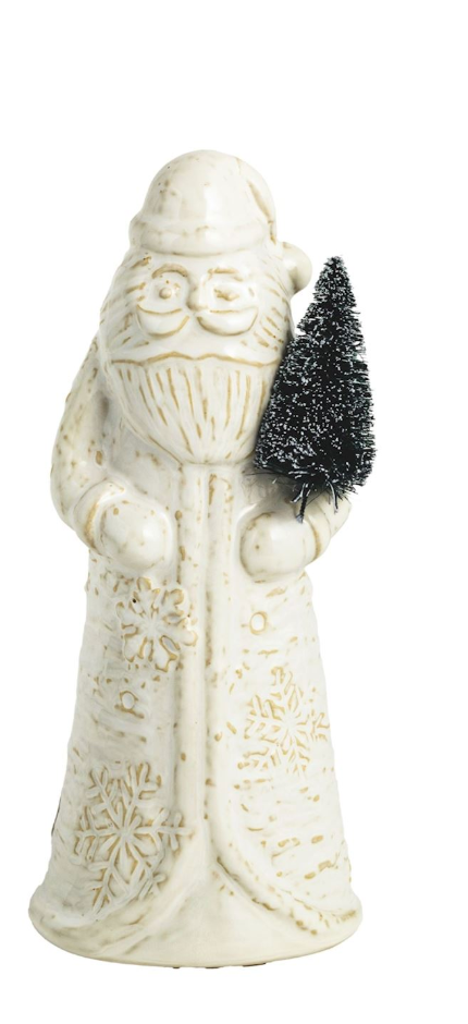 WHITE CHRISTMAS SANTA SITTER - 2 SIZES