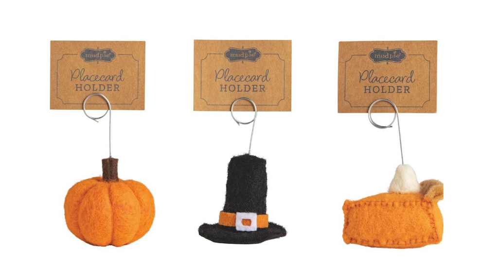 FELTED PLACECARD HOLDER - 3 STYLES