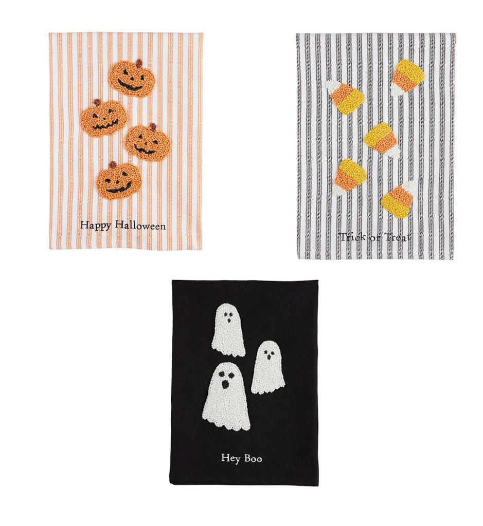 HALLOWEEN BEADED TOWEL - 3 STYLES