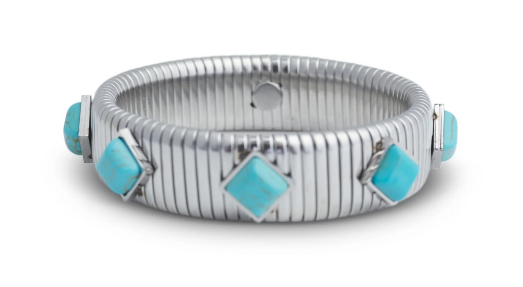 TURQUOISE TUBE BRACELET