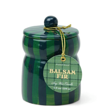 CABANA CERAMIC CANDLE 6.5OZ - BALSAM FIR