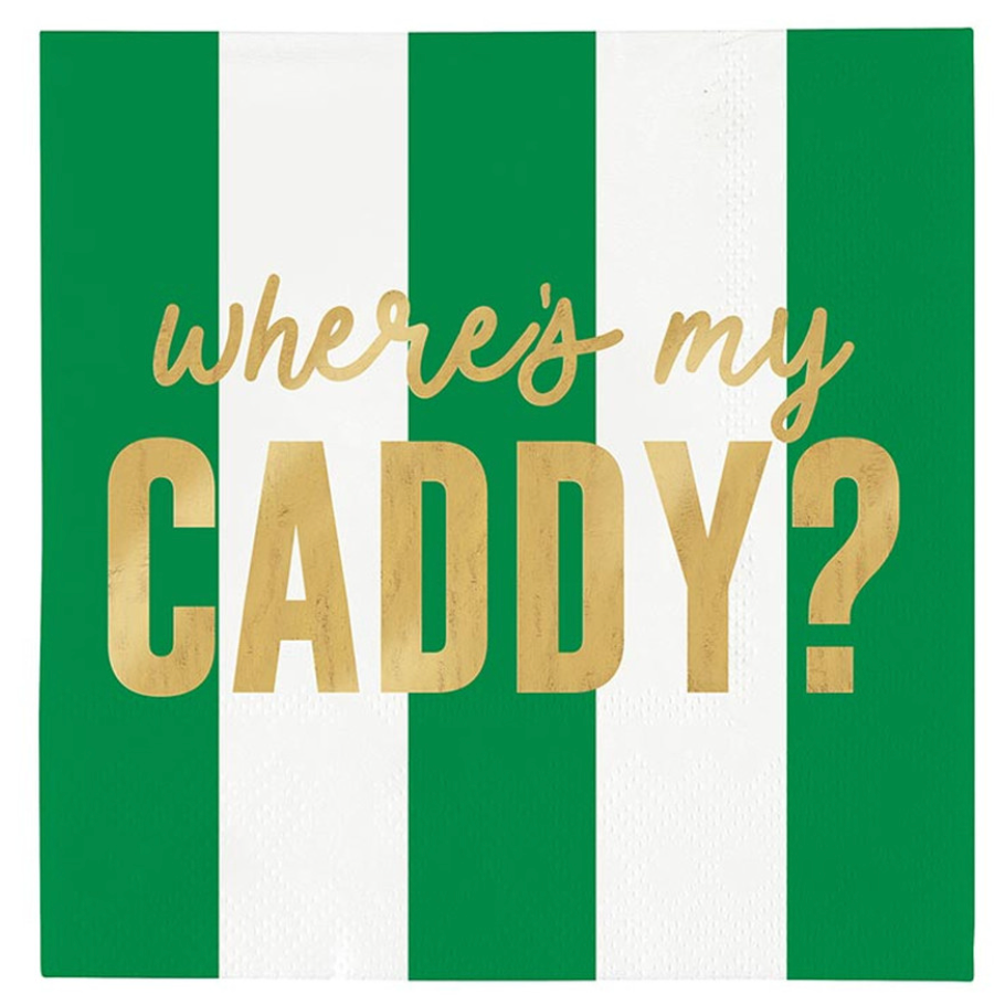 BEVERAGE NAPKIN - WHERE'S MY CADDY?