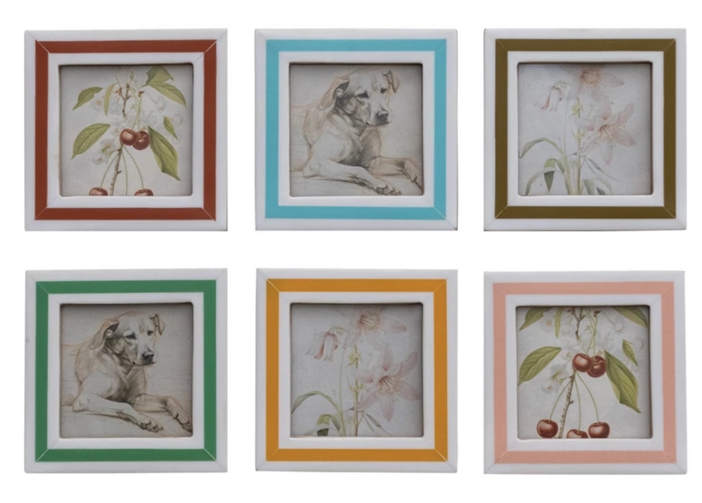 RESIN PHOTO FRAME - 6 COLORS