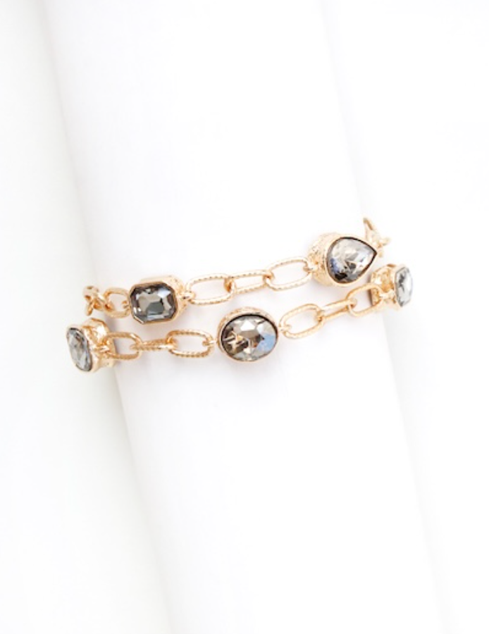 GOLDIE BLACK DIAMOND BRACELET