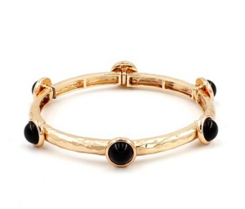 GUCCI BLACK BRACELET