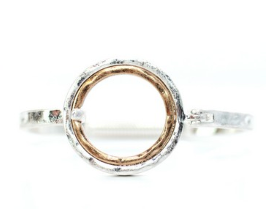 HAYLA SILVER GOLD BRACELET