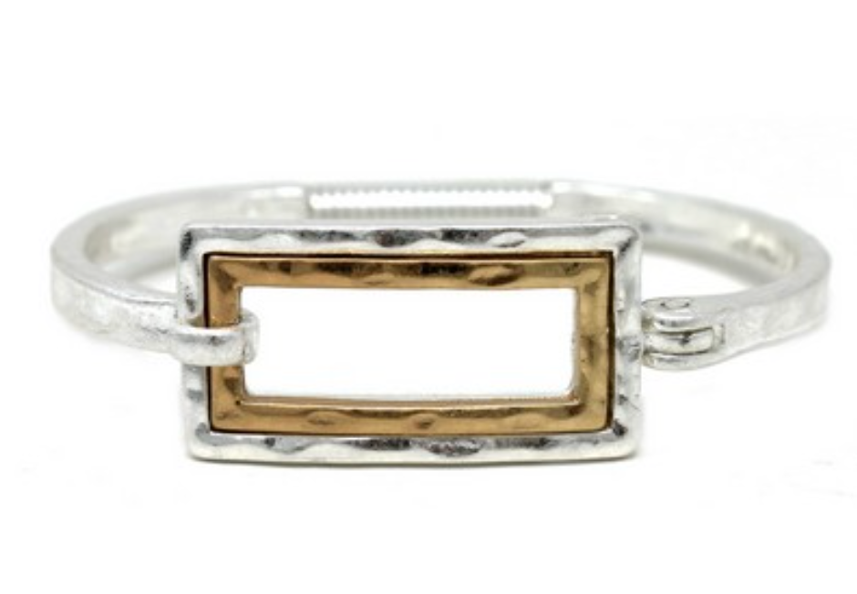 MOORE SILVER GOLD BRACELET