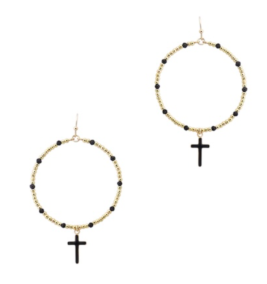 PAX BLACK EARRINGS