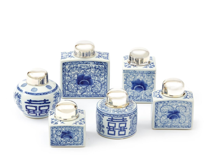 CANTON COLLECTION TEA JARS
