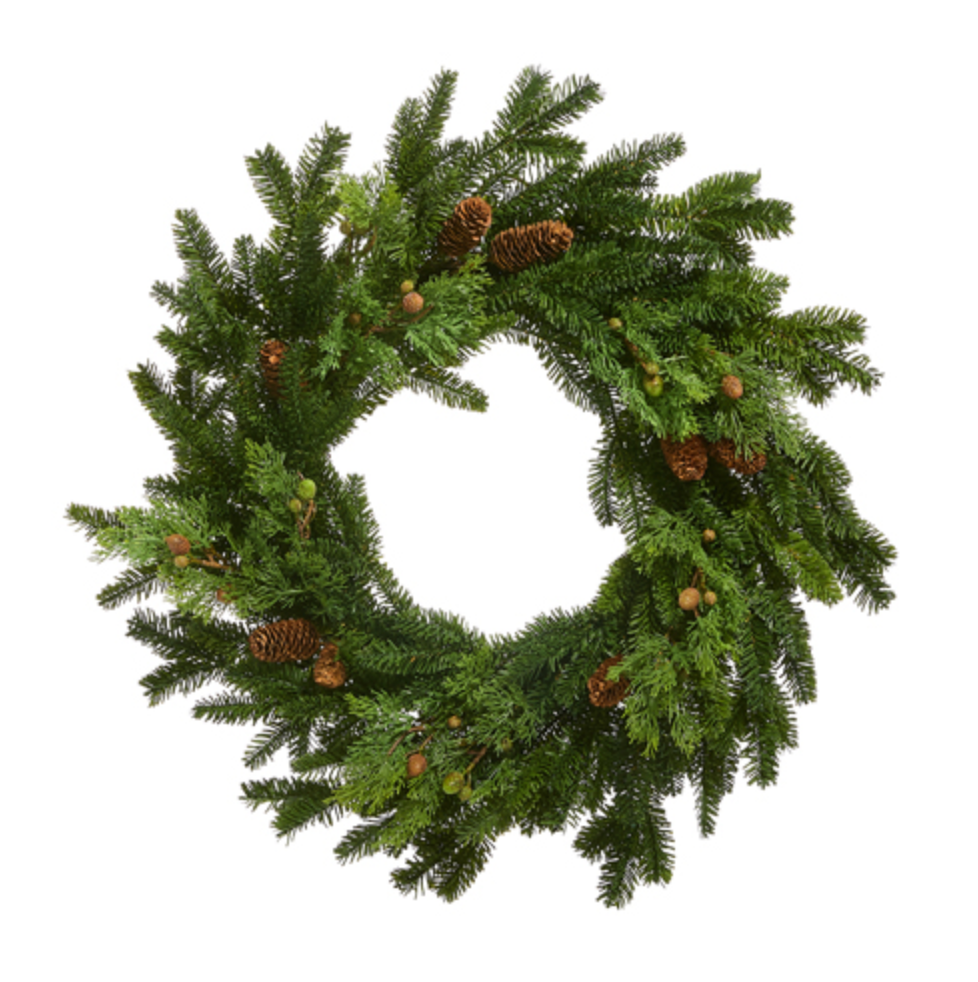 28" NORDMANN FIR WREATH - IN STORE PICK UP ONLY