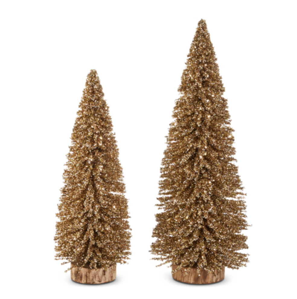18" GOLD TREES