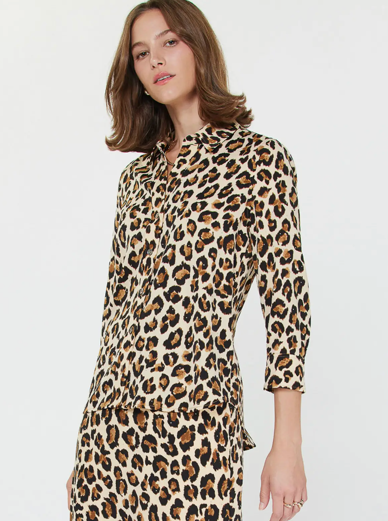 LEOPARD PRINT SHIRT
