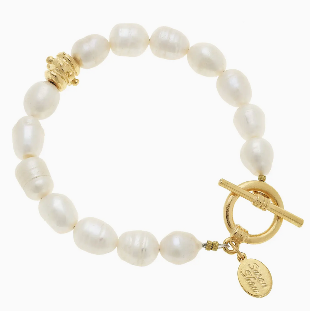 GENUINE FRESHWATER PEARL BRACELET