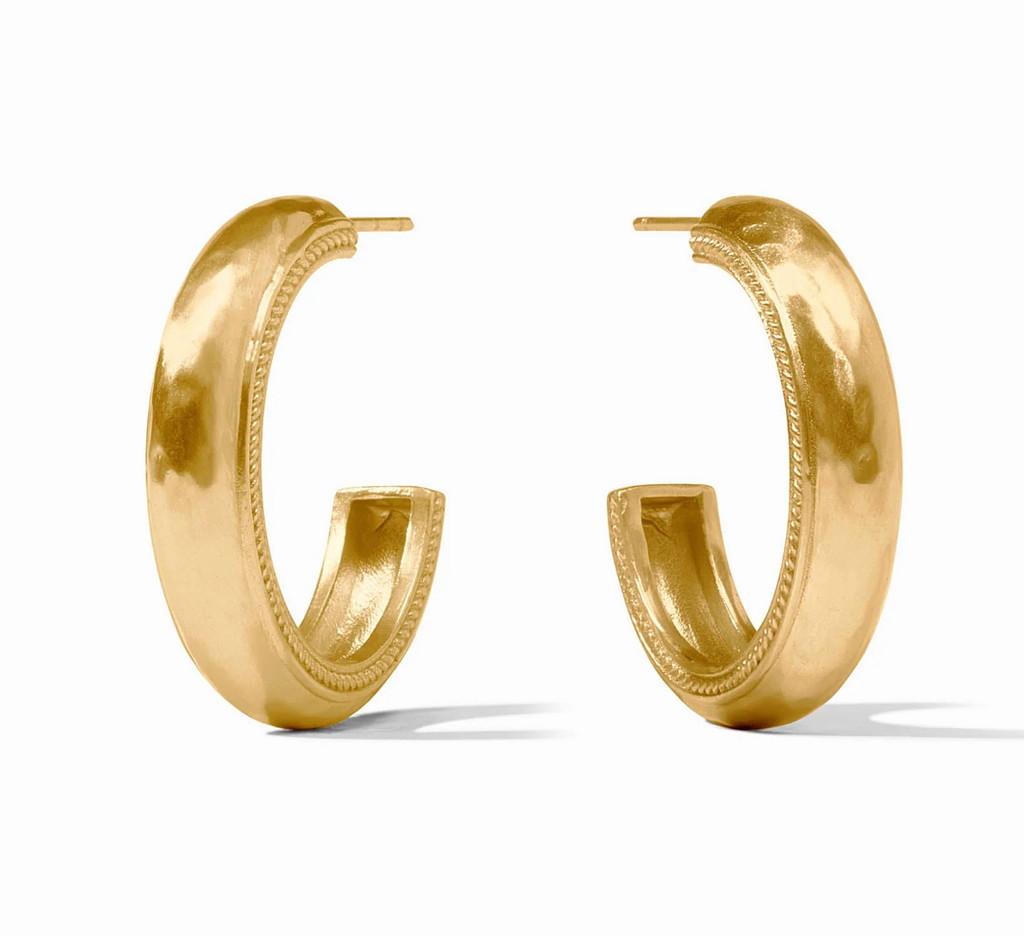 JULIE VOS CANNES HOOP - MEDIUM - GOLD