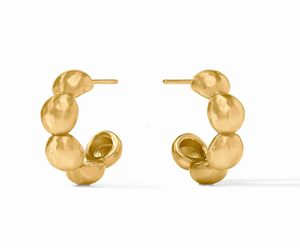 JULIE VOS SOLARA NOVA HOOP - MEDIUM - GOLD