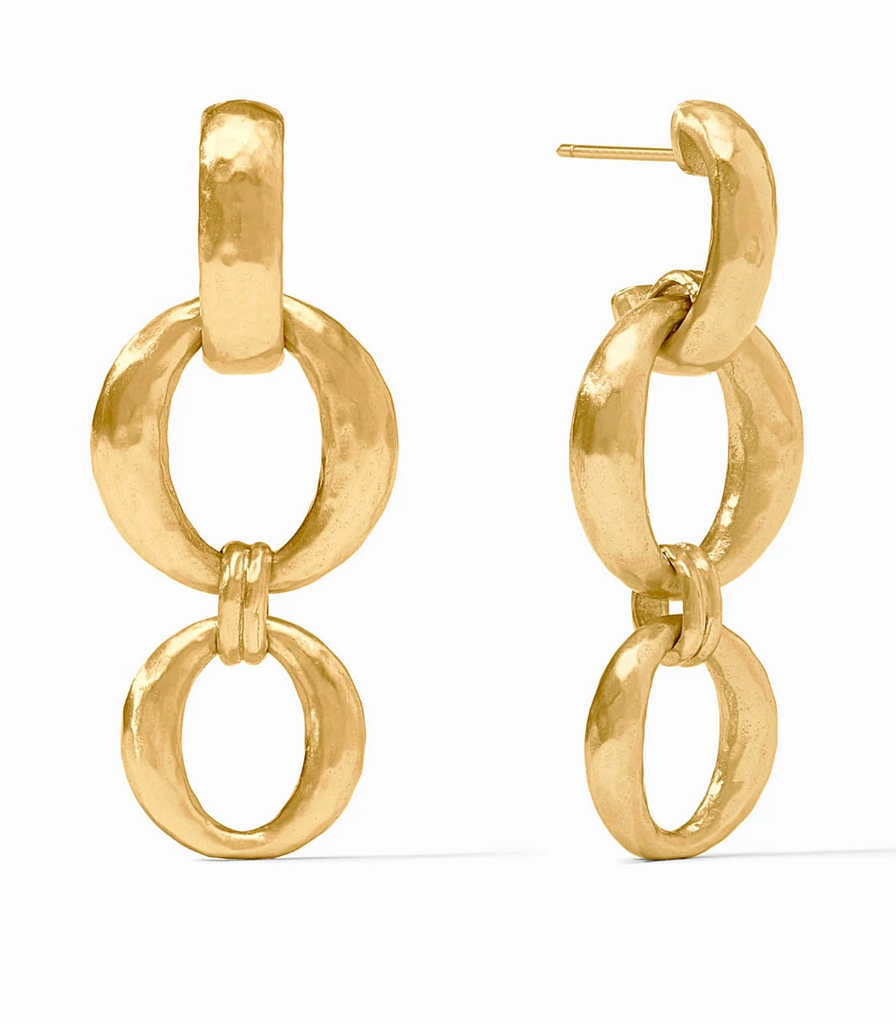 JULIE VOS SOLARA ORBIT EARRING - GOLD