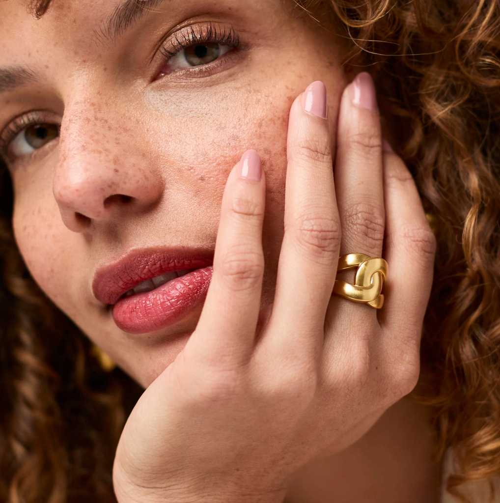 JULIE VOS INFINITY RING - GOLD
