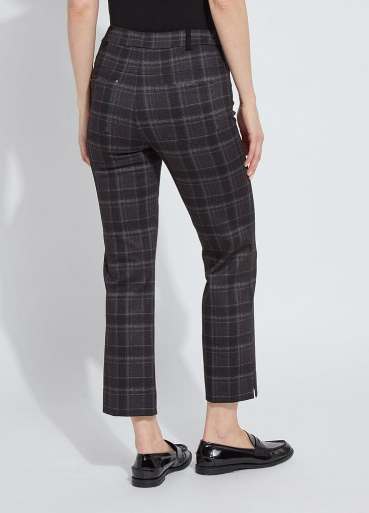 LYSSE' BABY BOOT ANKLE PANT - BRISTOL PLAID