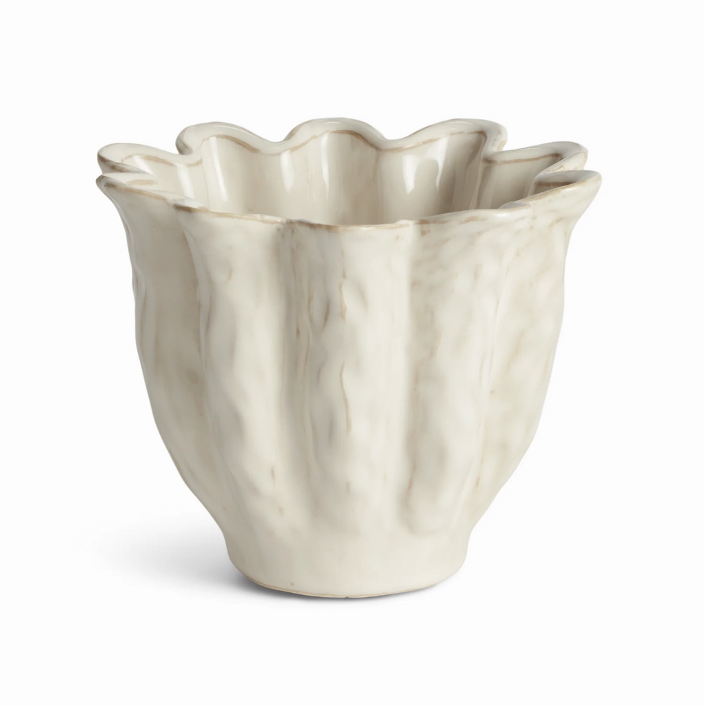 LILLIAN POT SMALL - ANTIQUE WHITE - IN STORE PICK UP ONLY