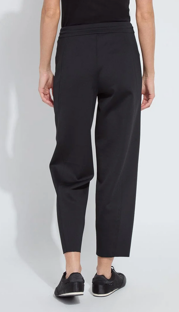 LYSSE' DESI NEOPRENE BARREL JOGGER - BLACK